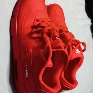 Nike Kids Air Max Red Sneakers